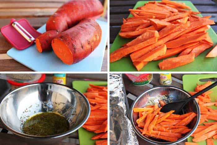 Baked sweet potato recipe