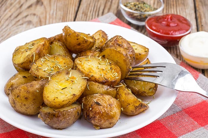 baked potatoes